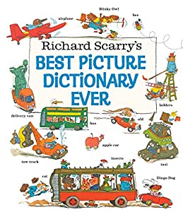 Richard Scarry's Best Picture Dictionary Ever (Giant Little Golden Book)(中古品)
