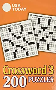 USA TODAY Crossword 3: 200 Puzzles from The Nation's No. 1 Newspaper (USA Today Puzzles) [洋書](中古品)
