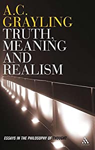 Truth, Meaning and Realism: Essays In The Philosophy Of Thought [洋書](中古品)