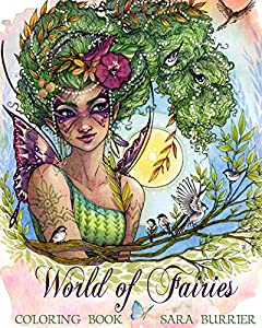 World of Fairies Coloring Book(中古品)