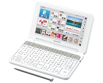 (中古品)シャープ カラ―電子辞書 Brain 生活・教養モデル ホワイト系 PW-SA4-W/シャープ(SHARP)/PW-SA4-W/シャープ(SHARP)/シャープ カラ―電子辞書 Brain 