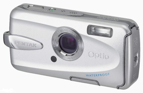 PENTAX 防水デジタルカメラ Optio (オプティオ) W30 シルバー OPTIOW30S(中古品)