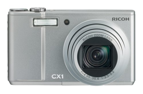 RICOH デジタルカメラ CX1 シルバー CX1SL(中古品)