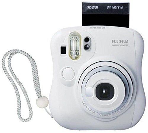FUJIFILM インスタントカメラ チェキ instax mini 25 ホワイト INS MINI 25(中古品)