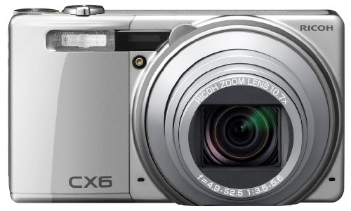 RICOH デジタルカメラ CX6シルバー CX6-SL(中古品)