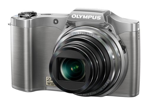 OLYMPUS デジタルカメラ SZ-14 1400万画素 光学24倍ズーム 3Dフォト機能 シ(中古品)