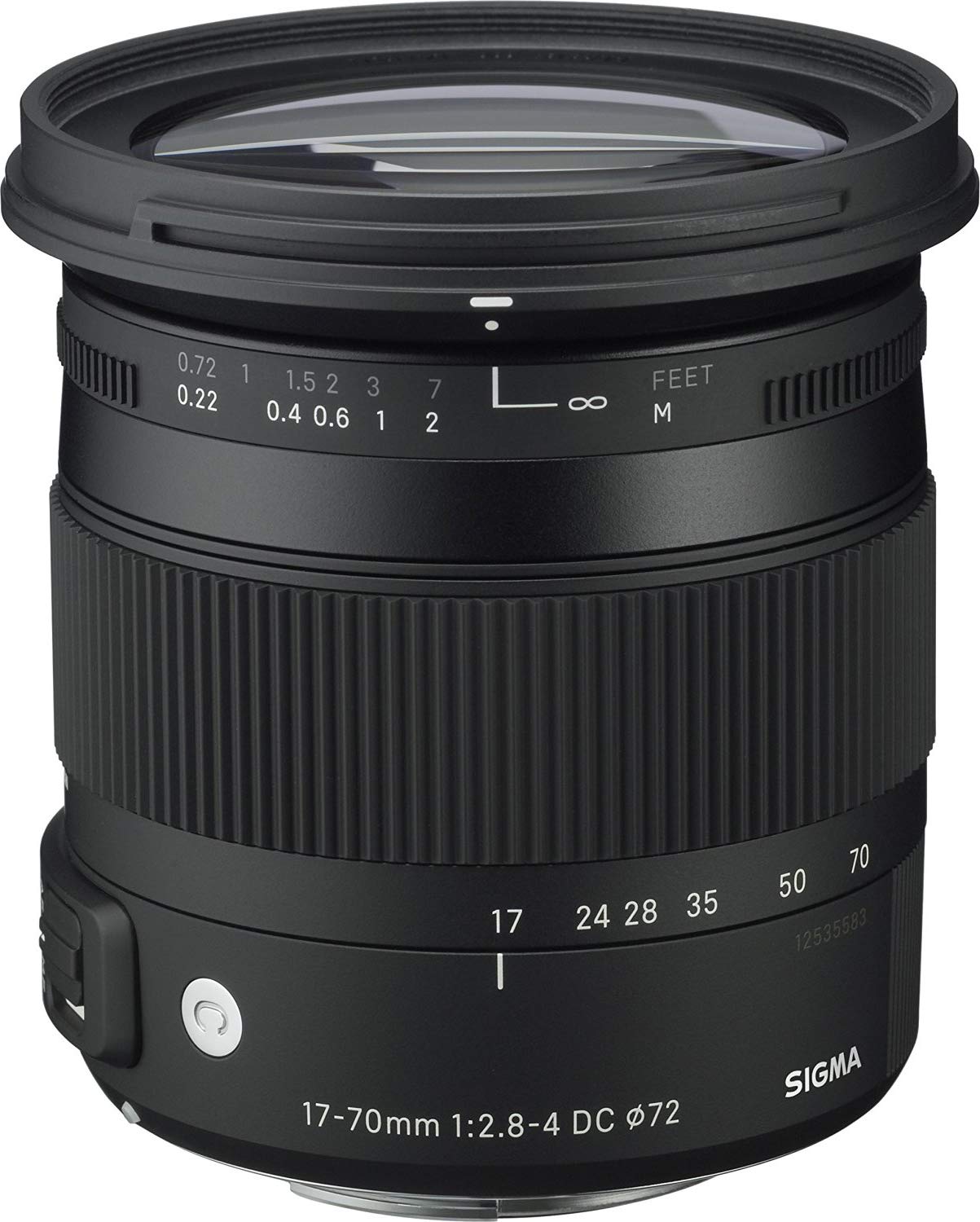 SIGMA 17-70mm F2.8-4 DC MACRO OS HSM Contemporary C013 Canon EF-Sマウント (中古品)