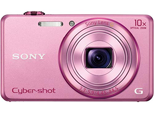 SONY デジタルカメラ Cyber-shot WX200 1890万画素 光学10倍 ピンク DSC-WX(中古品)