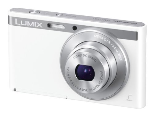 パナソニック デジタルカメラ ルミックス XS1 光学5倍ホワイト DMC-XS1-WA(中古品)