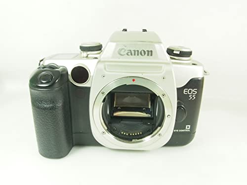 Canon EOS 55 シルバー ボディ［フィルムカメラ］(中古品)