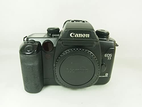 Canon EOS 55 ブラック ボディ［フィルムカメラ］(中古品)