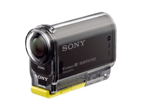 SONY ビデオカメラ アクションカム AS30V ウォータープルーフケース付 HDR-(中古品)