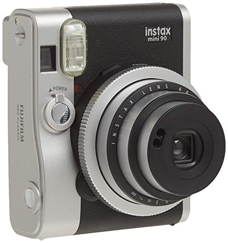 FUJIFILM インスタントカメラ チェキ instax mini 90 ネオクラシック ブラ (中古品)