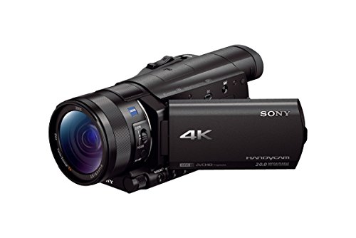 ソニー SONY ビデオカメラ FDR-AX100 4K 光学12倍 ブラック Handycam FDR-A(中古品)