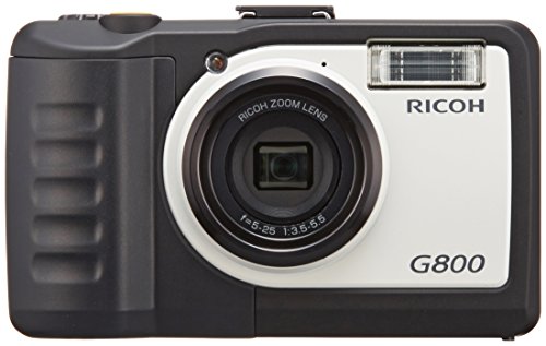 RICOH デジタルカメラ G800 広角28mm 防水5m 耐衝撃2.0m 防塵 耐薬品性 162(中古品)