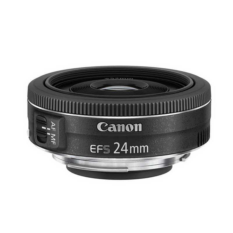 Canon 単焦点広角レンズ EF-S24mm F2.8 STM APS-C対応 EF-S2428STM(中古品)