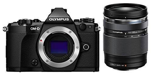 OLYMPUS ミラーレス一眼カメラ OM-D E-M5 MarkII 14-150mm IIレンズキットブラック E-(中古品)