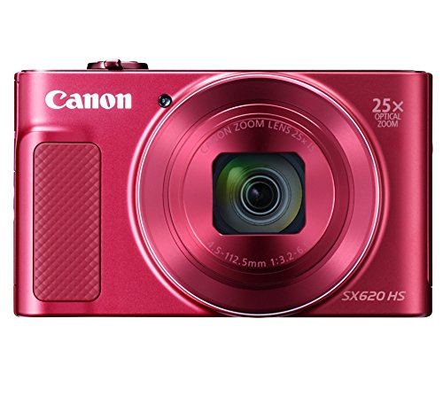 Canon キヤノン コンパクトデジタルカメラ PowerShot SX620HS レッド 光学2(中古品)