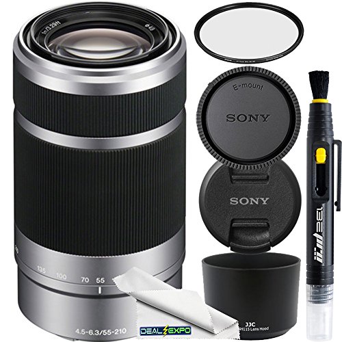Sony E 55-210mm (SEL55210) F4.5-6.3 OSSレンズ Sony Eマウントカメラ用 ((中古品)