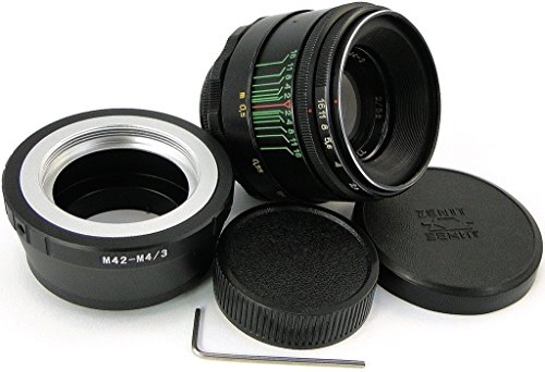 HELIOS 44-2 58mm F2 Russian Lens + Adapter Micro 4/3 MFT Mount Olympus(中古品)