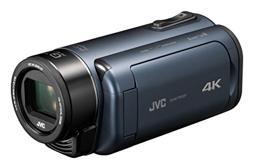 JVCKENWOOD JVC ビデオカメラ Everio R 4K撮影 防水 防塵 ディープオーシャ(中古品)