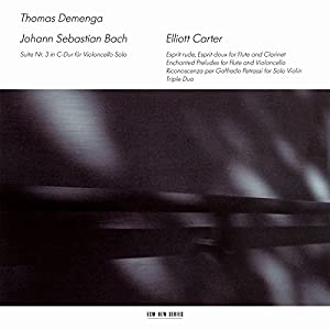 Thomas Demenga：Johann Sebastian Bach Suite Nr.3 / Elliott Carter Esprit rude etc. [CD](中古品)