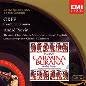 Carmina Burana - Previn [CD](中古品)