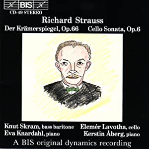 R. シュトラウス：歌曲集「小間物やの鏡」 (Strauss: Der Kramerspiegel; Cello Sonata) [Import] [CD](中古品)