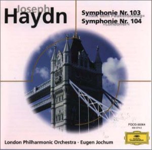 ハイドン:交響曲第103 & 104番、ブラームス:ハイドンの主題による変奏曲 [CD](中古品)