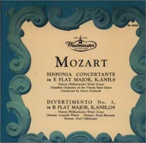 モーツァルト:協奏交響曲 変ホ [CD](中古品)