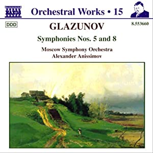 グラズノフ:交響曲第5番, 第8番[CD](中古品)