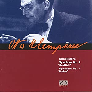 Otto Klemperer Conducts Mendelssohn Symphonies 3 & 4 [CD](中古品)