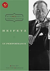 Heifetz: In Performance (2pc) / (Bonc Rmst) RCA RED SEAL Legendary Visions [DVD] [Import] [CD](中古品)
