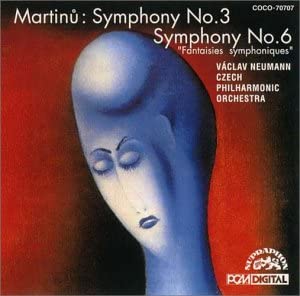 マルチヌー:交響曲第3番 & 第6番[CD](中古品)