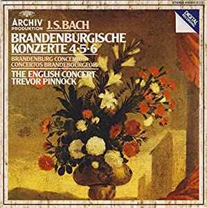 J. S. Bach Brandenburgische Konzerte Nr. 4-6 [CD](中古品)