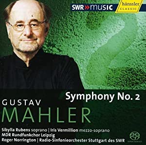 マーラー: 交響曲 第2番 ハ短調 「復活」 (Gustav Mahler: Symphony No.2 / Roger Norrington, Radio [CD](中古品)