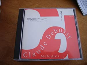 Claude Debussy Melodies Le son du cor's'afflige L'echelonnement des haies Trois chansons d(中古品)