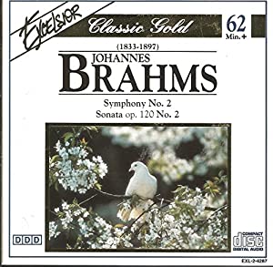 Johannes Brahms: Symphony No.2 Sonata op 120 No.2 [CD](中古品)