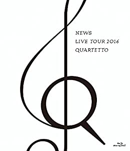 NEWS LIVE TOUR 2016 QUARTETTO(通常盤) [Blu-ray](中古品)