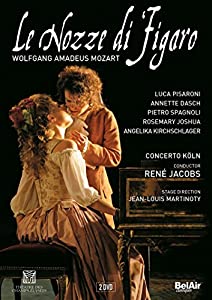 モーツァルト:《フィガロの結婚》[DVD， 2枚組](中古品)