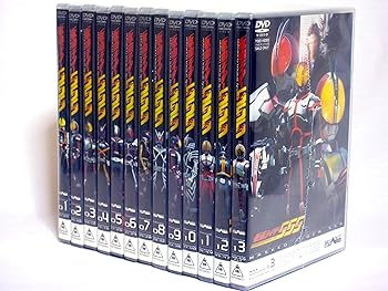 仮面ライダー555 DVD全13巻セット (中古:未使用・未開封)