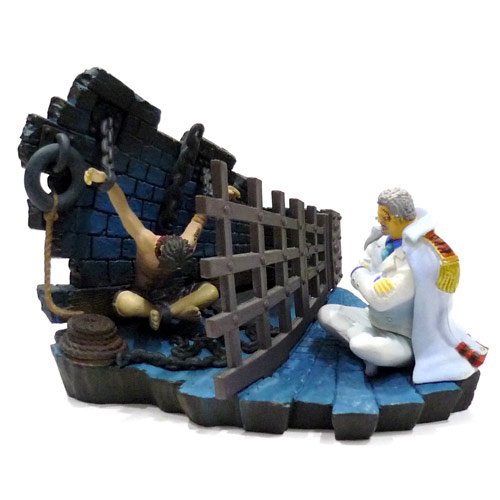 (中古品)ワンピース ログボックス ONEPIECE LOGBOX インペルダウン編 ボーナスパーツ「LEVEL6 エース＆ガープ」/メガハウス//メガハウス(Mega House)/ワンピース ログ