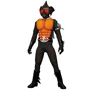 RAH リアルアクションヒーローズ DX 仮面ライダーアマゾン (リニューアル版) 1/6スケール ABS & ATBC-PVC製 塗装済み 可(中古品)
