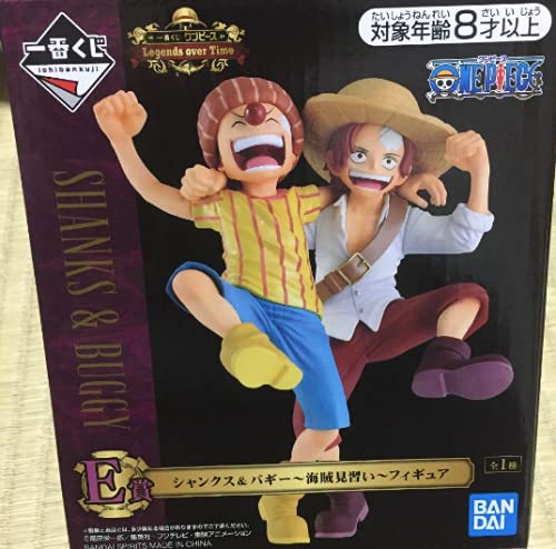 (中古品)一番くじ ワンピース Legends over Time E賞 シャンクス & バギー 〜海賊見習い〜 フィギュア/BANDAI SPIRITS(バンダイ スピリッツ)///一番くじ