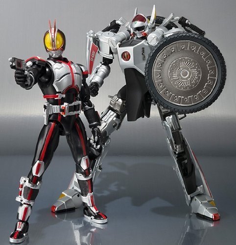 S.H.Figuarts 仮面ライダー555 オートバジン＆仮面ライダーファイズセット フィギュア(中古:未使用・未開封)