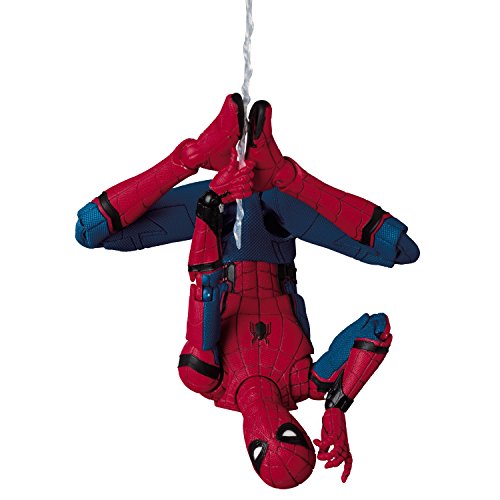MAFEX マフェックス SPIDER-MAN (HOMECOMING Ver.) ノンスケール ABS & ATBC-PVC製 塗装(中古:未使用・未開封)