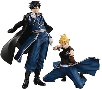 (中古品)Precious G.E.M.シリーズ 鋼の錬金術師 ロイ・マスタング & リザ・ホークアイセット/メガハウス/MH83058/メガハウス(Mega House)/Precious 