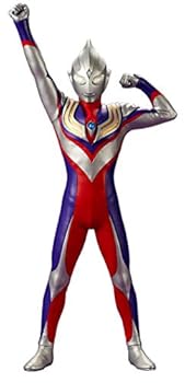大怪獣シリーズ ULTRA NEW GENERATION ウルトラマンティガ(マルチタイプ)登場ポーズ 少年リック限定版(中古:未使用・未開封)
