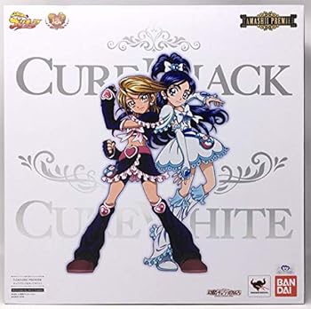TAMASHII PREMIER キュアブラック＆キュアホワイト 完成品フィギュア『ふたりはプリキ(中古:未使用・未開封)