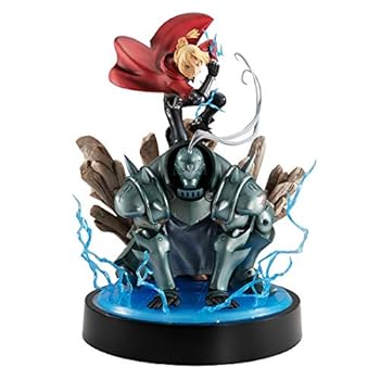 (中古品)【限定販売】Precious G.E.M.シリーズ 鋼の錬金術師 FULLMETAL ALCHEMIST エドワード & アルフォンス エルリック兄弟セット//MH82573/メガハ
